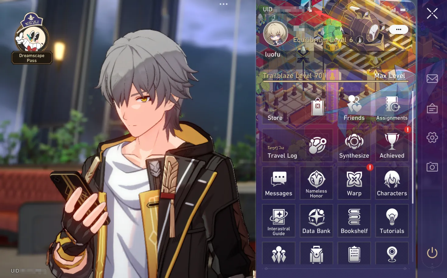 How to find Honkai Star Rail UID for top up