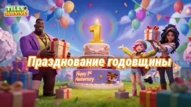 Tiles Survive: Обзор всех событий «Празднование годовщины»