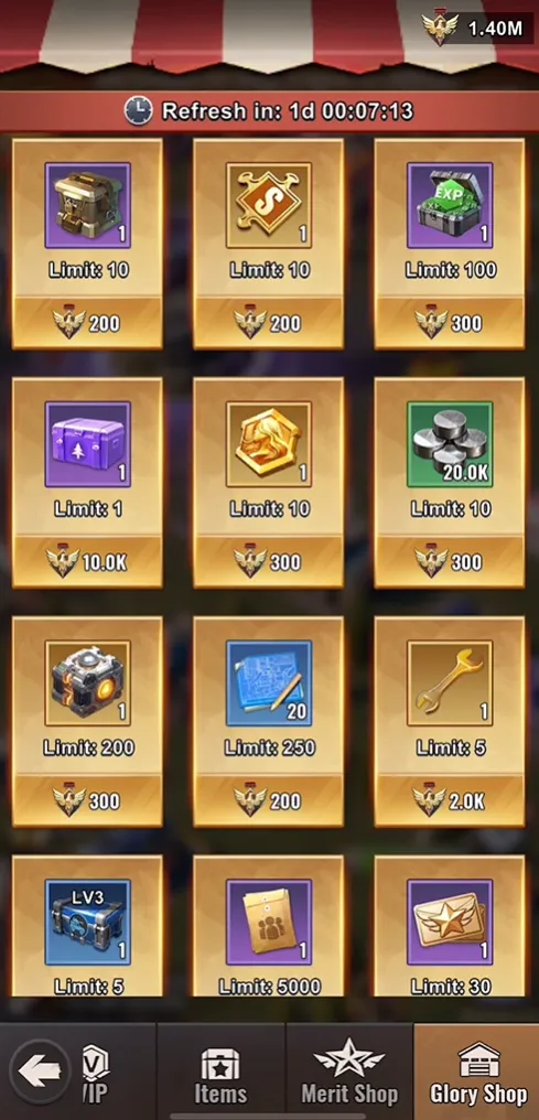 Glory Shop