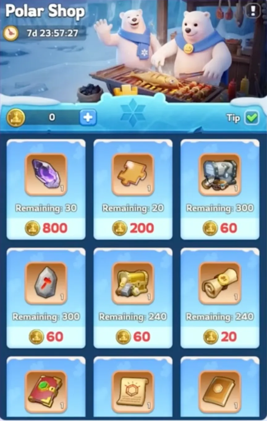 Polar Shop Priority