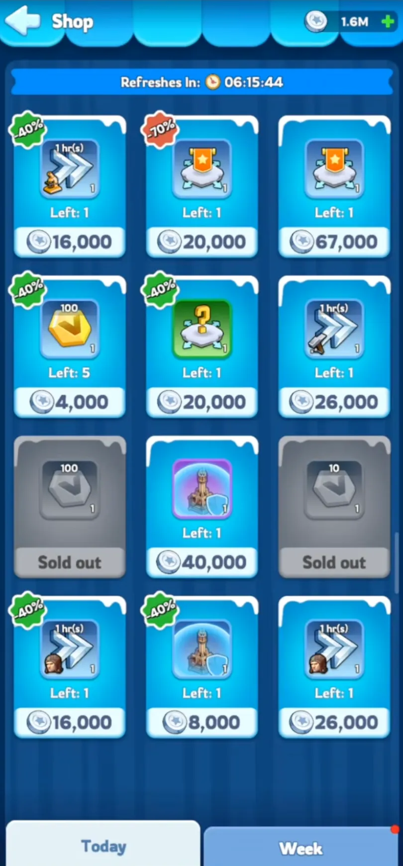 Whiteout Survival Alliance Shop VIP XP purchase option
