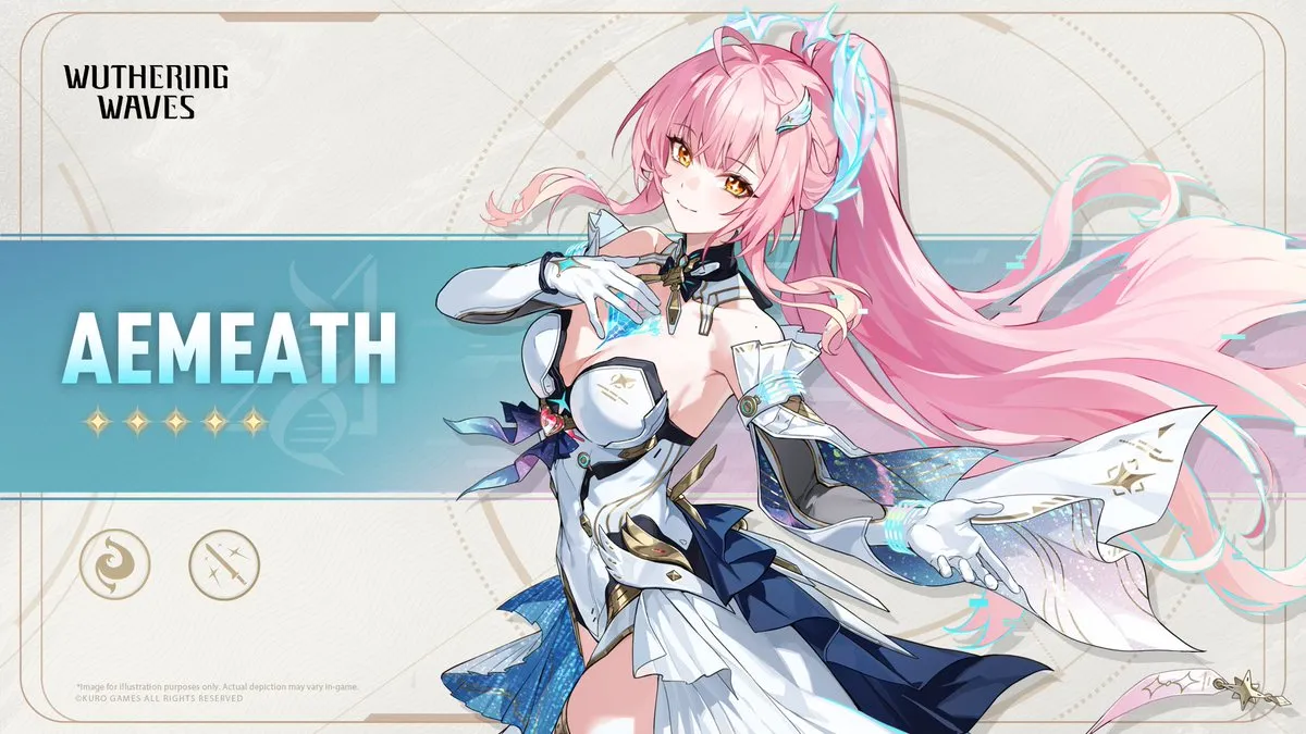 Wuthering Waves Aemeath character overview and Fusion Sword DPS details