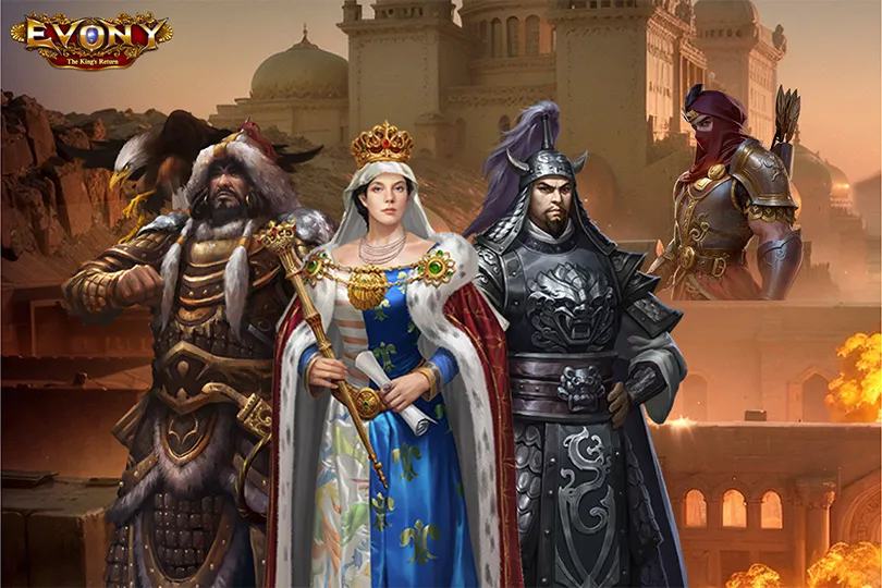 Evony: The King's Return tier list 