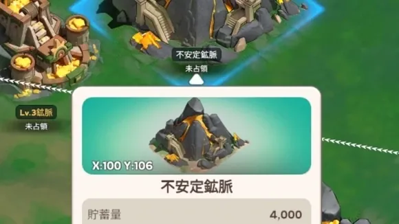 不安定鉱脈