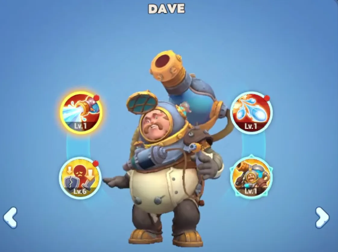 Dave’s Full Skill Breakdown