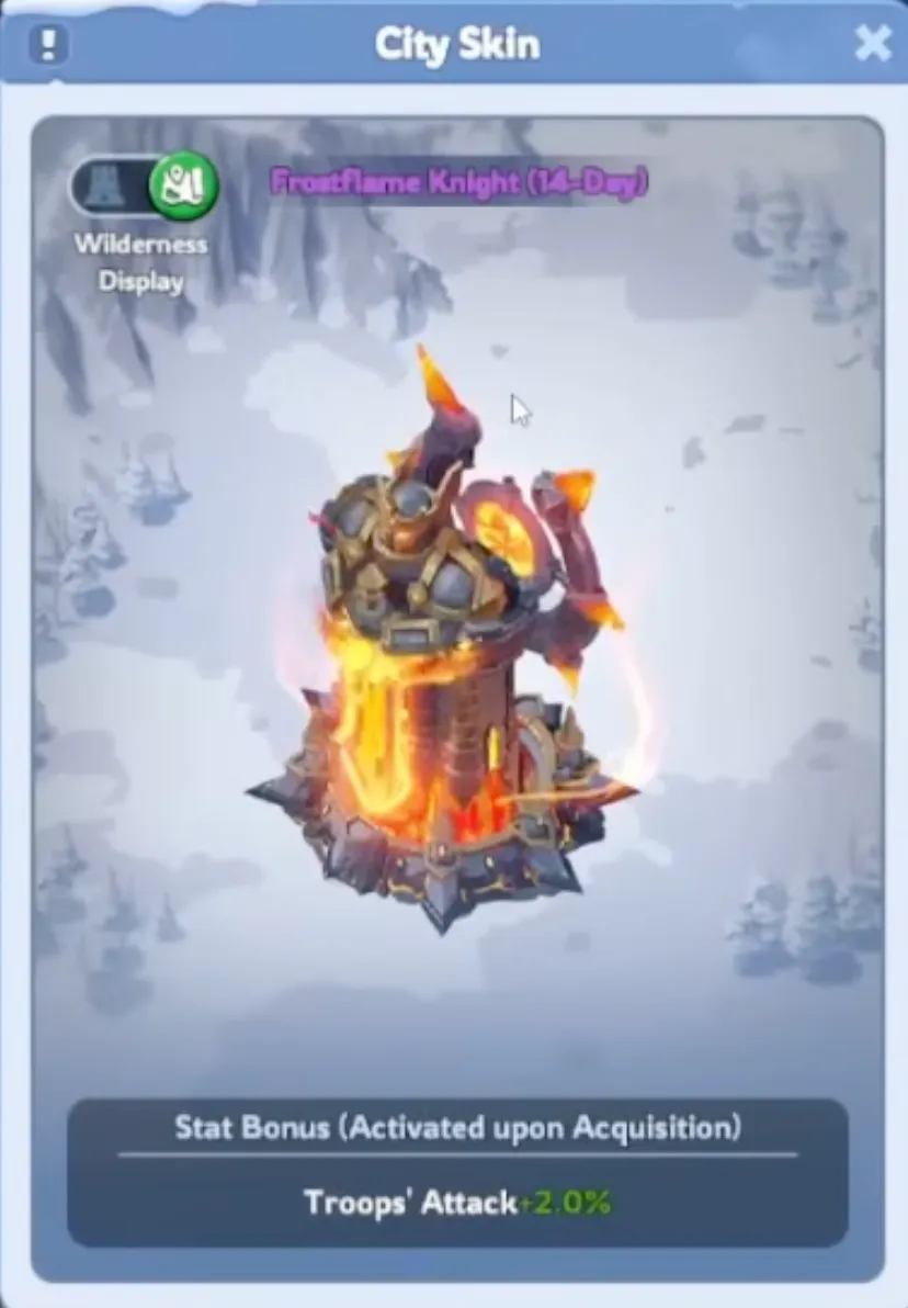 Postflame Night City Skin
