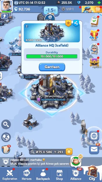 Whiteout Survival Alliance HQ for Crazy Joe Waves 10 and 20