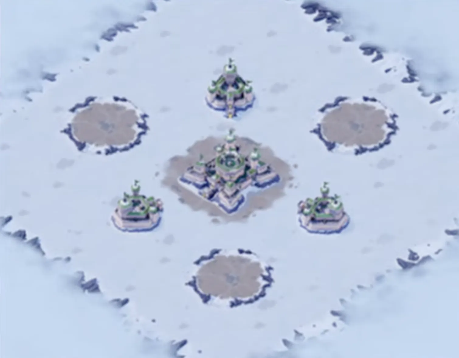 Kingshot Blizzard Brawl buildings and battlefield control