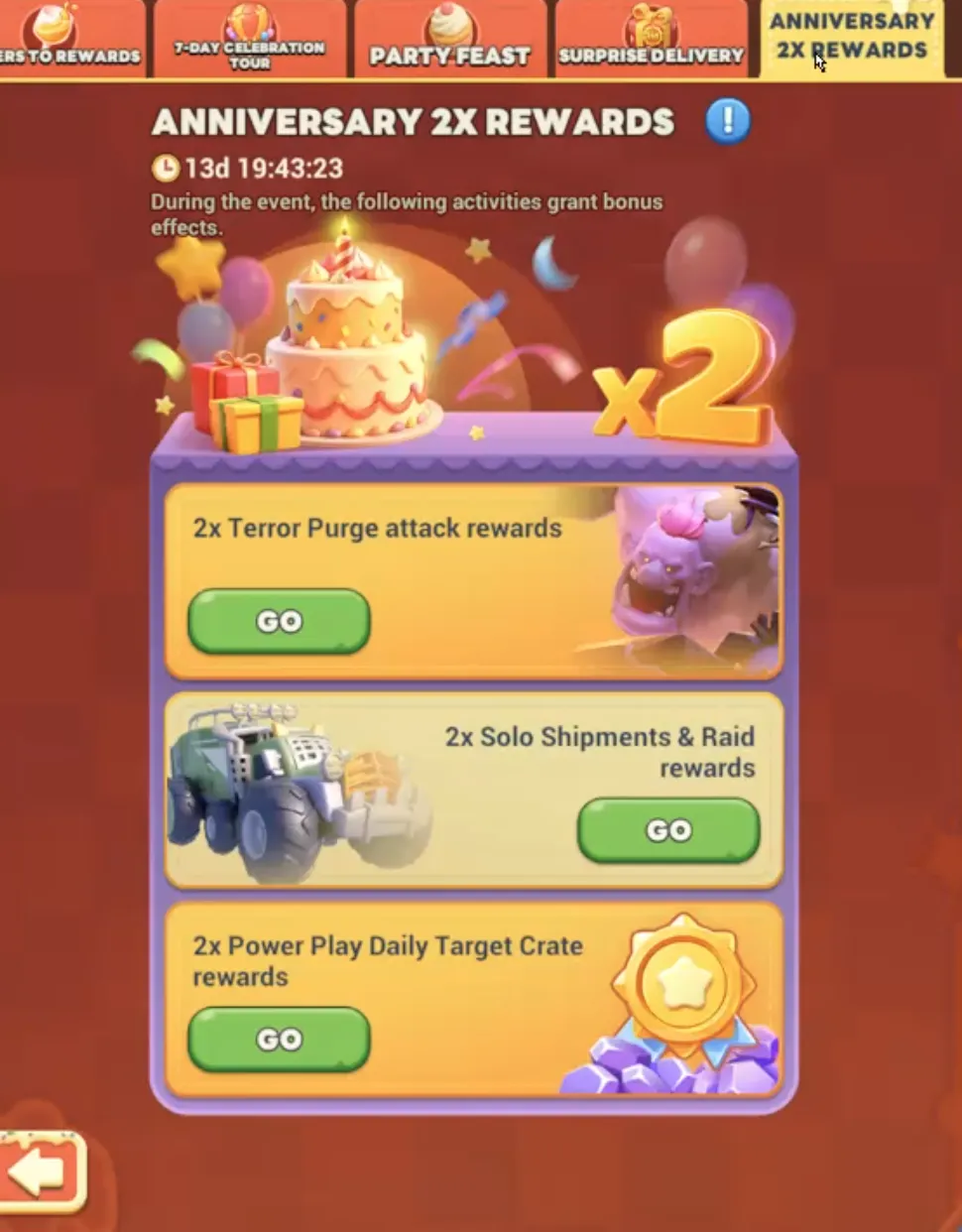 2x Rewards
