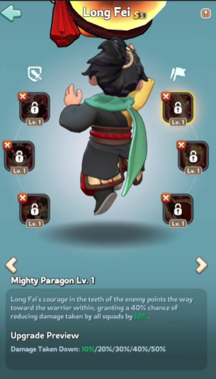 Long Fei: The Gen 5 Infantry Hero