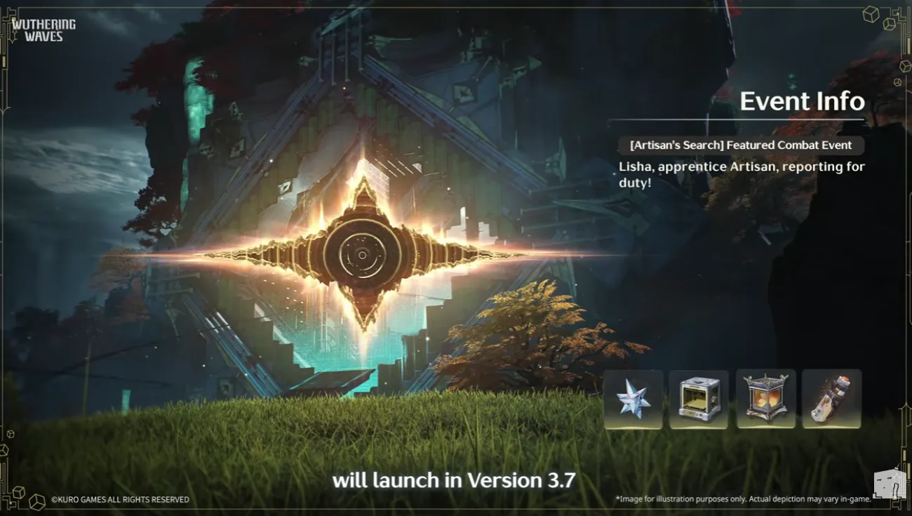 WuWa 3.7 Artisan's Search event