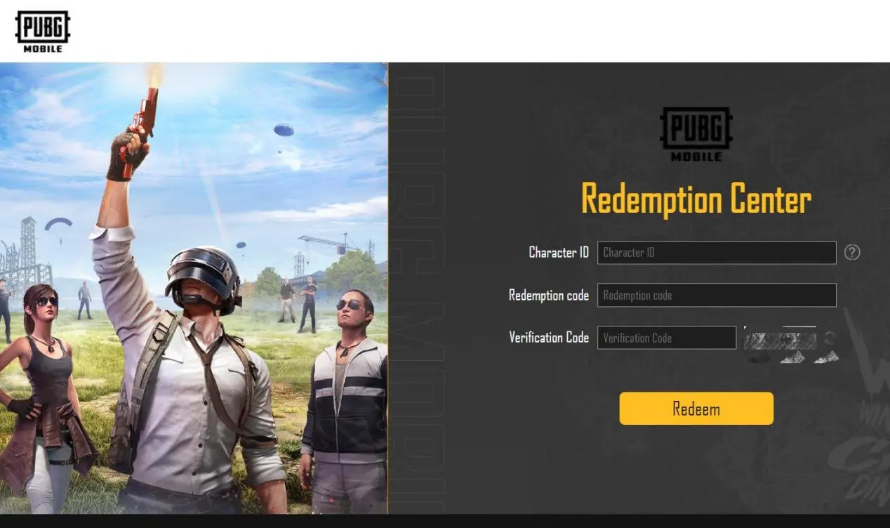 PUBG Mobile Redeem Codes
