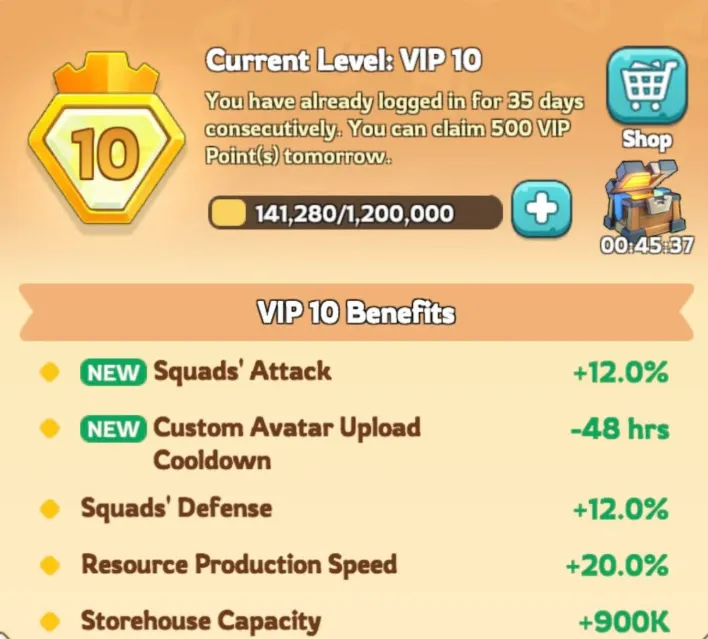 VIP Time