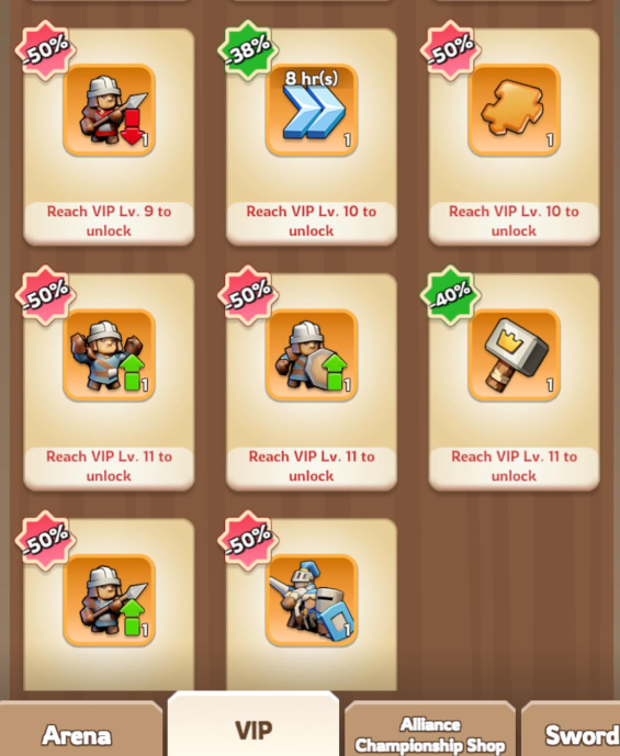 VIP Shop