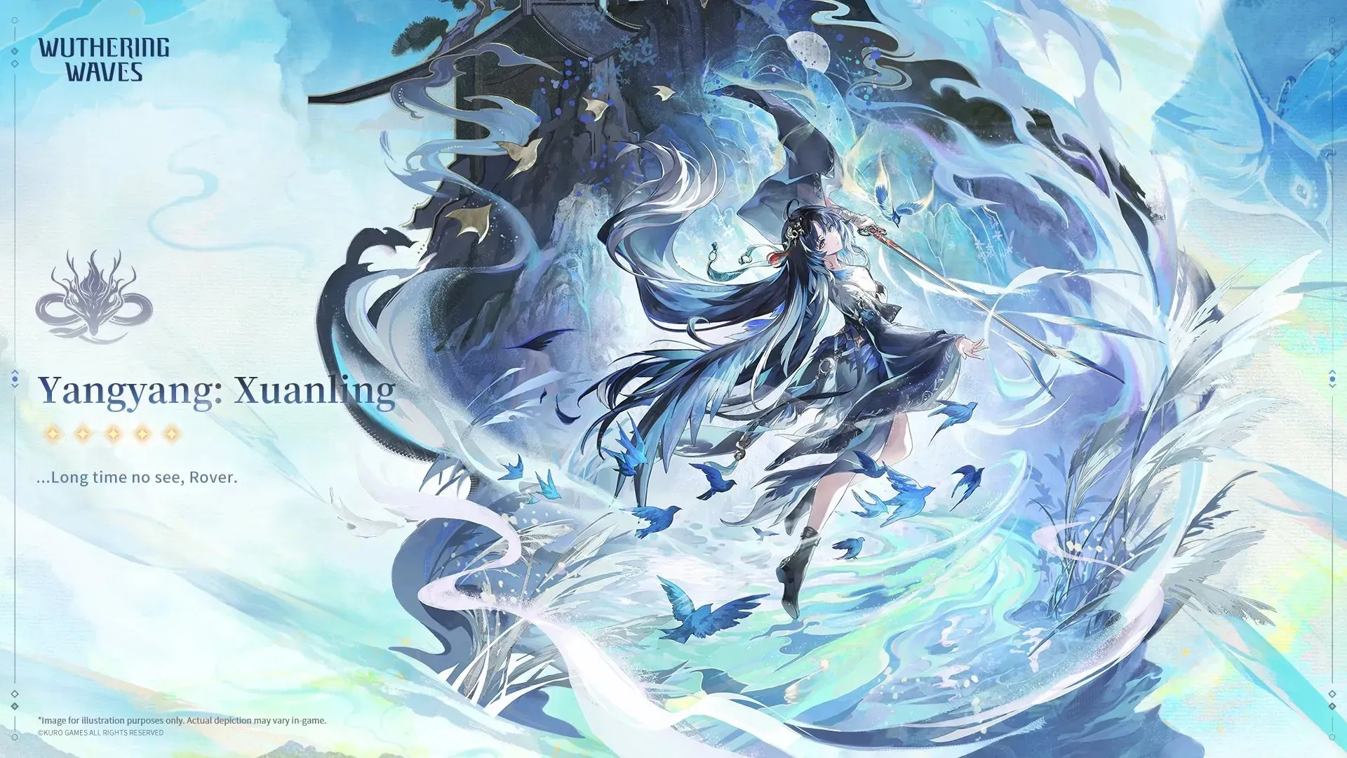 Yangyang Xuanling official banner artwork from Wuthering Waves Version 3.5