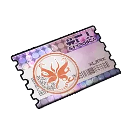 Colorful Ticket Stub