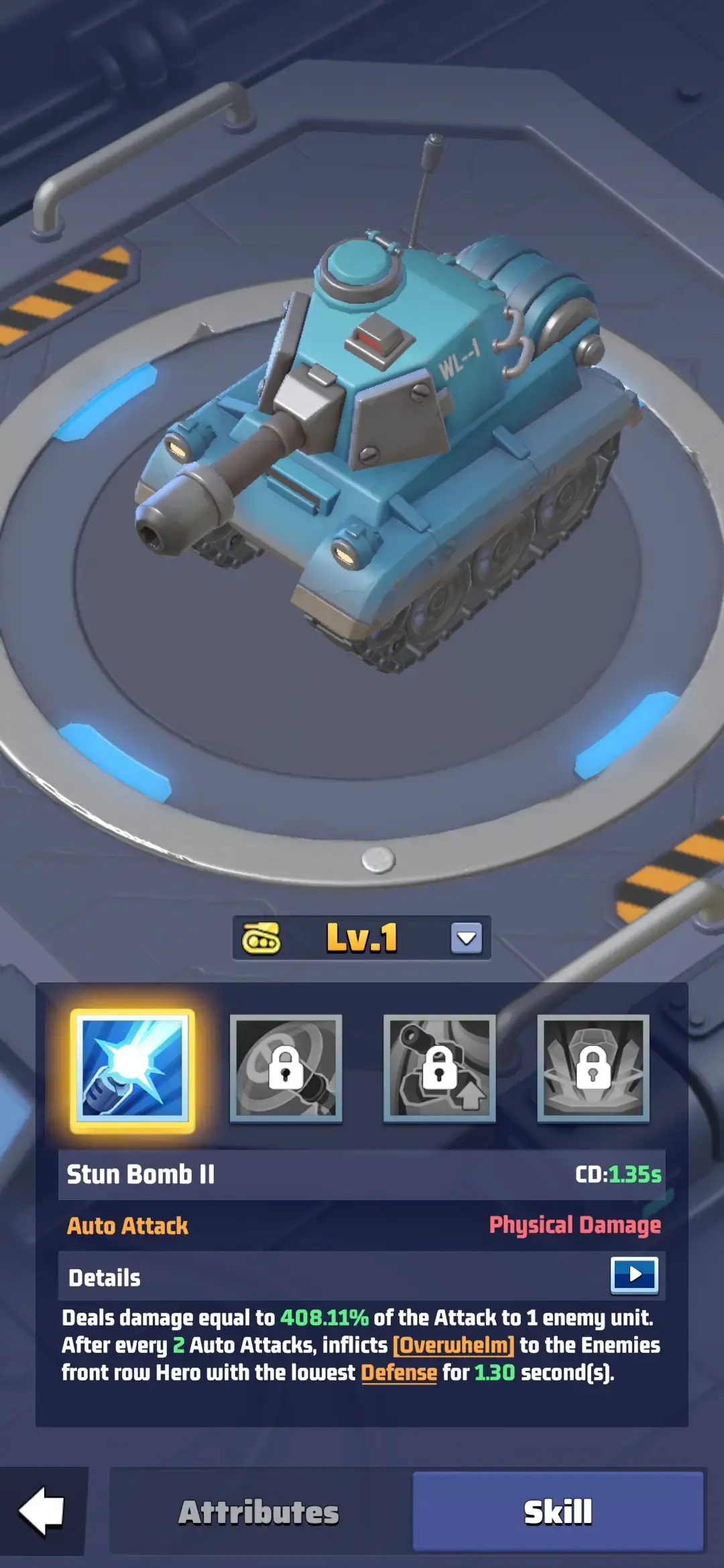 Williams's Exclusive Weapon: Tank Durability