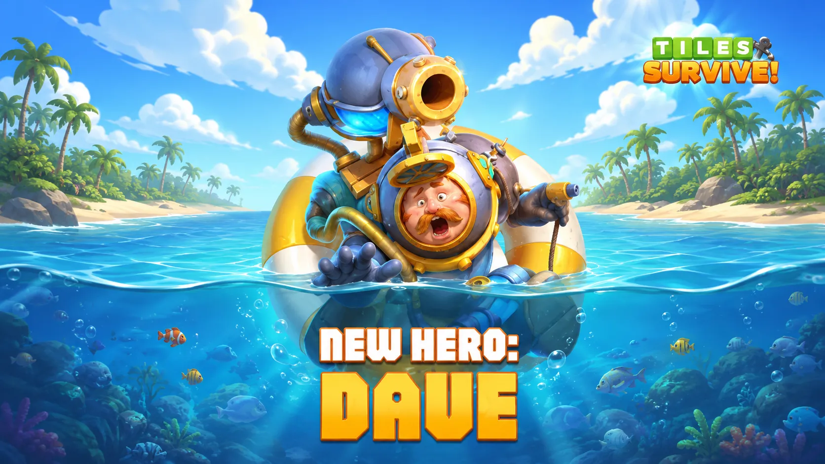 Tiles Survive Dave Hero