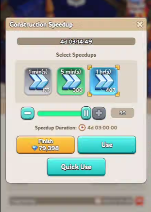 construction speedup