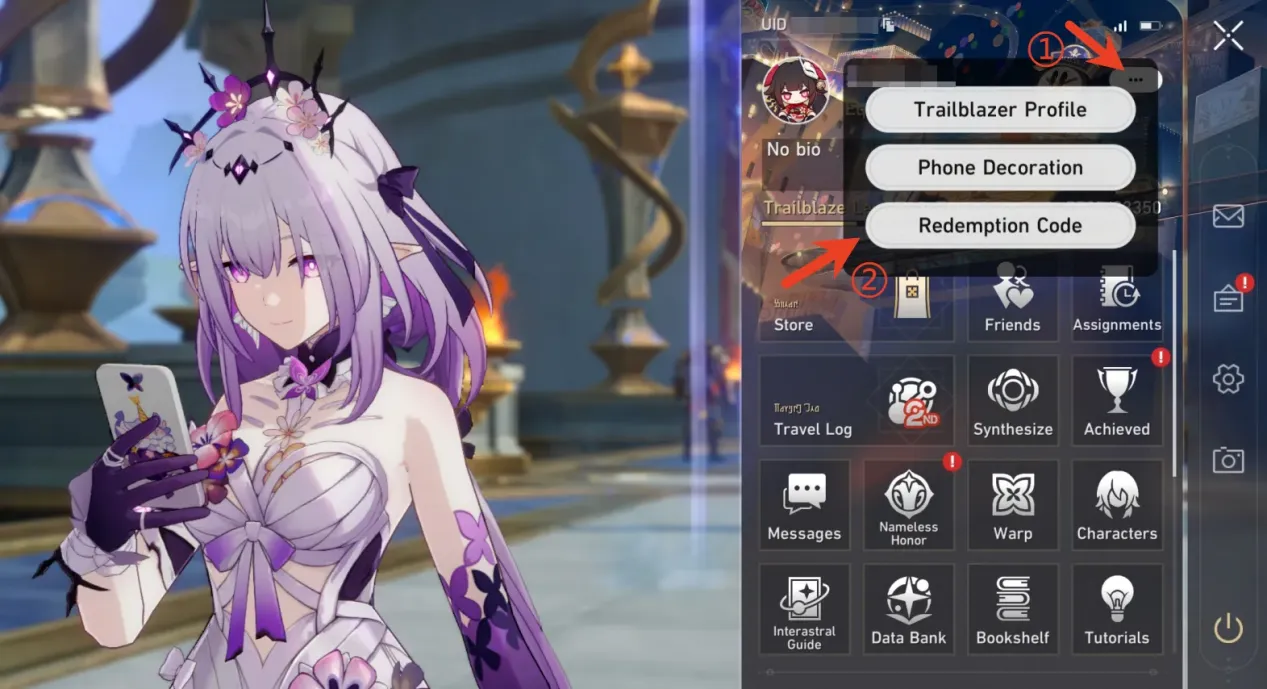 Claim rewards from your mailbox