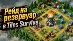 Рейд на резервуар в Tiles Survive: полный гайд по карте и зданиям