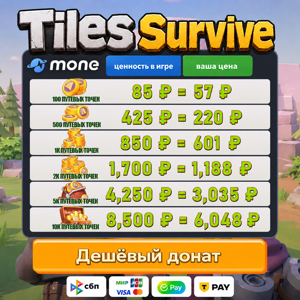 Tiles Survive
