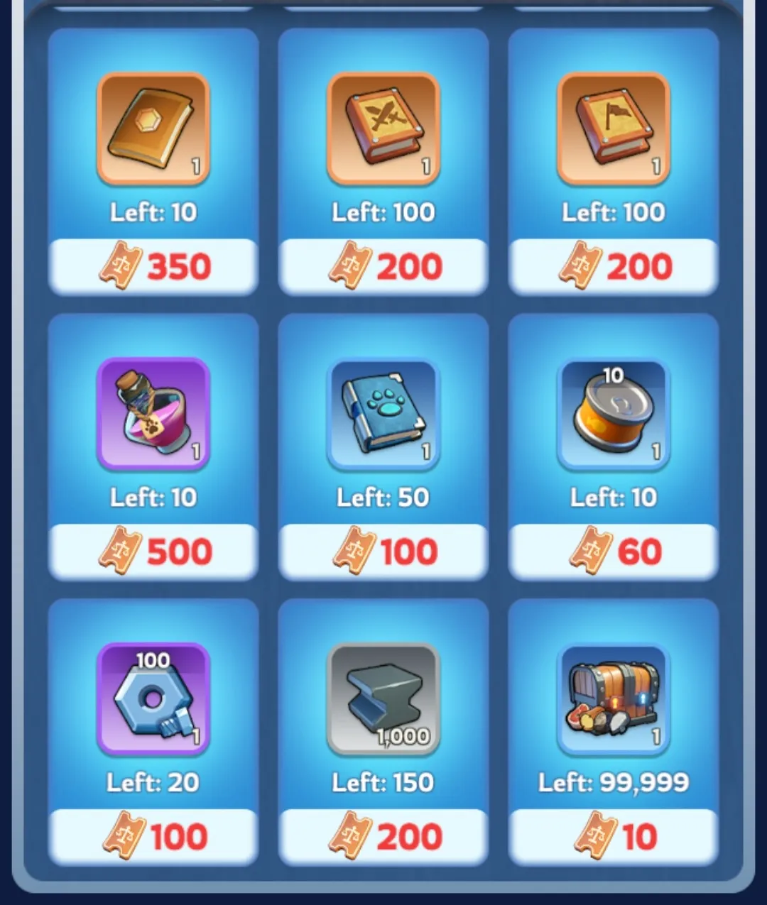 Whiteout Survival Tundra Trading Station high-value rewards and Trade Voucher costs