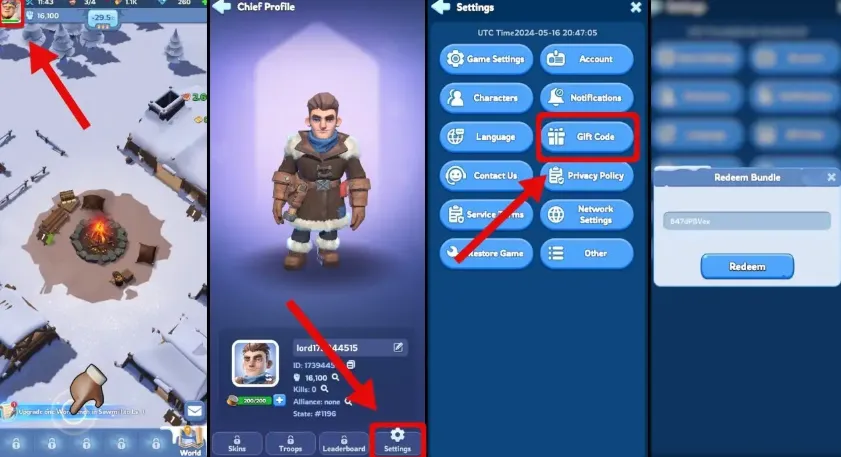 Canjear códigos para usuarios de Android
