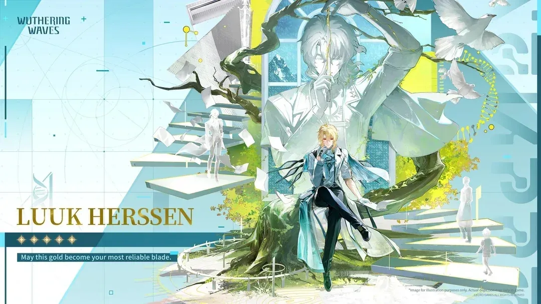 Luuk Herssen official banner artwork from Wuthering Waves Version 3.1