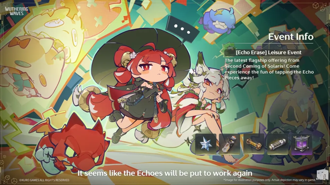 WuWa 3.7 Echo Erase event