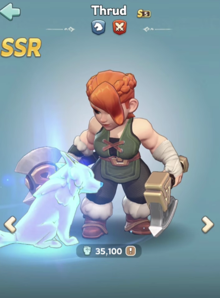 Thrud: The Gen 5 Cavalry Hero