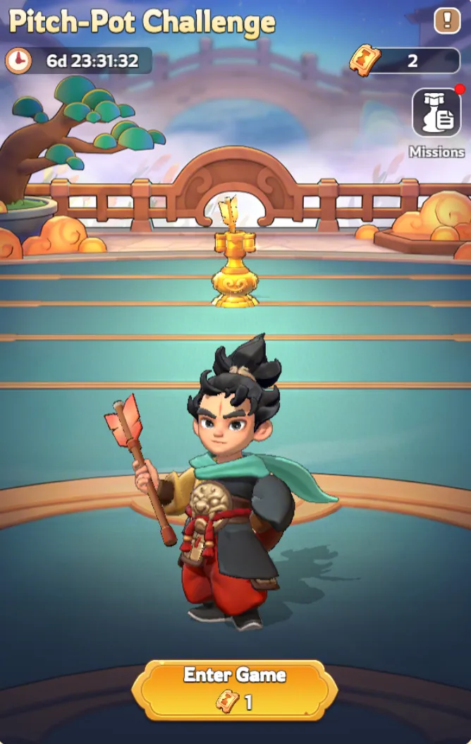 Pitch-Pot Challenge (Tu-Ho Match)