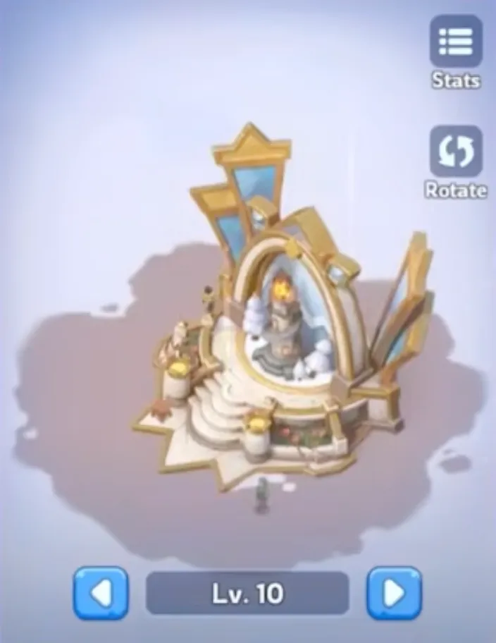 Island Decoration Building