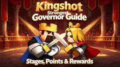 Guía de Strongest Governor de Kingshot: fases, puntos y recompensas