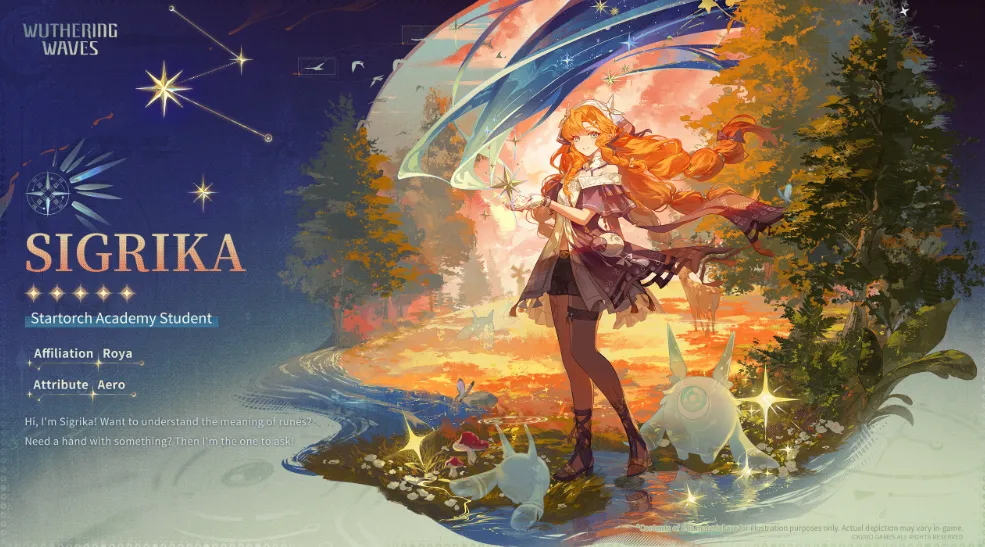 Sigrika possible rerun in Wuthering Waves 3.8