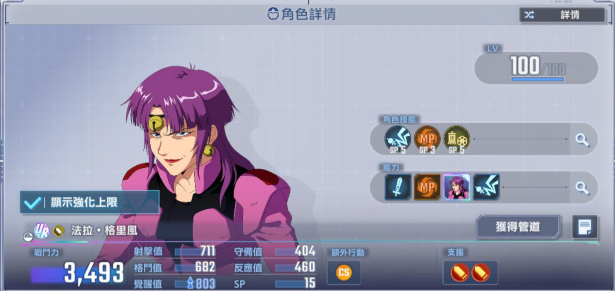 駕駛員：法拉‧格里風